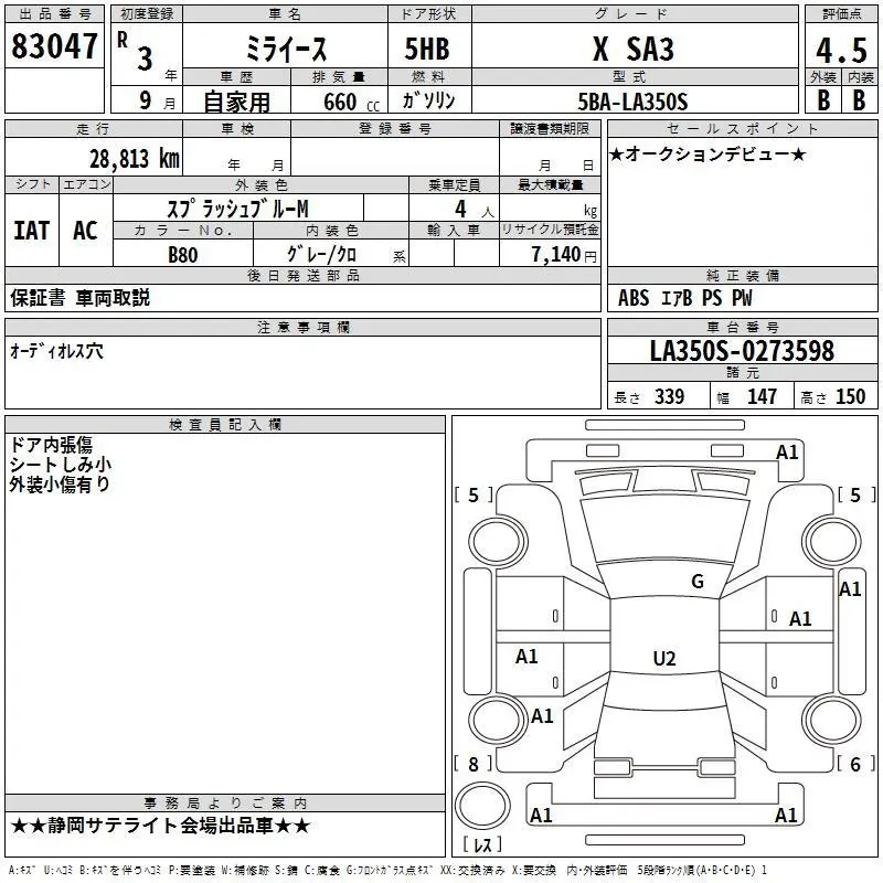 Аукционный лист