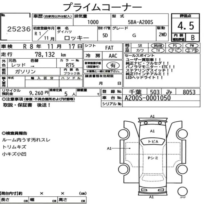 Аукционный лист