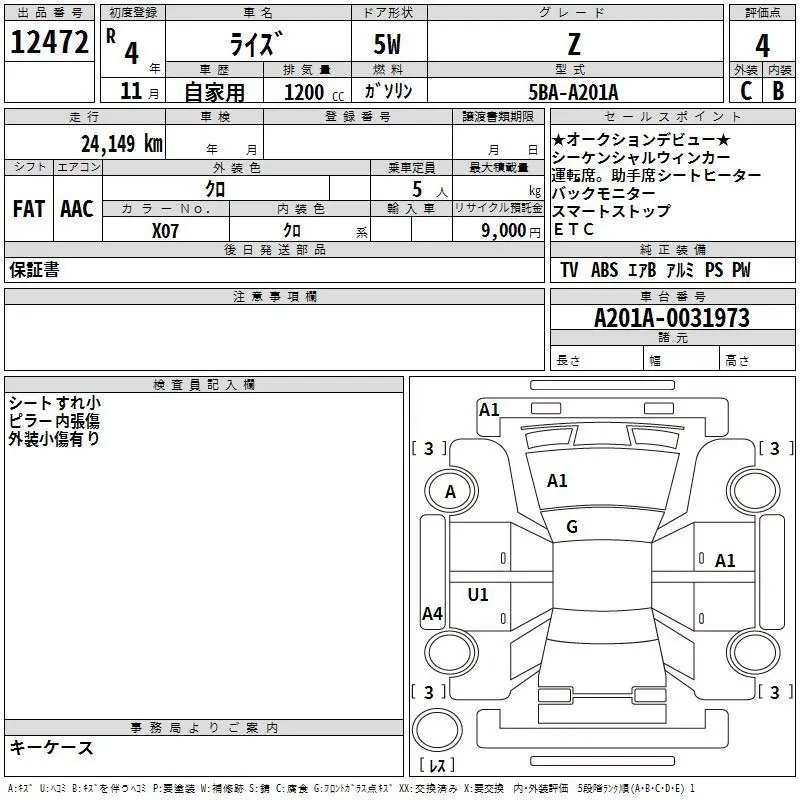 Аукционный лист