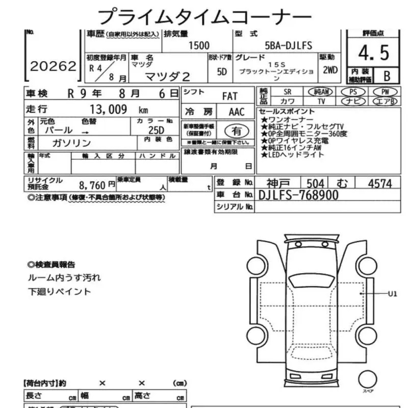Аукционный лист