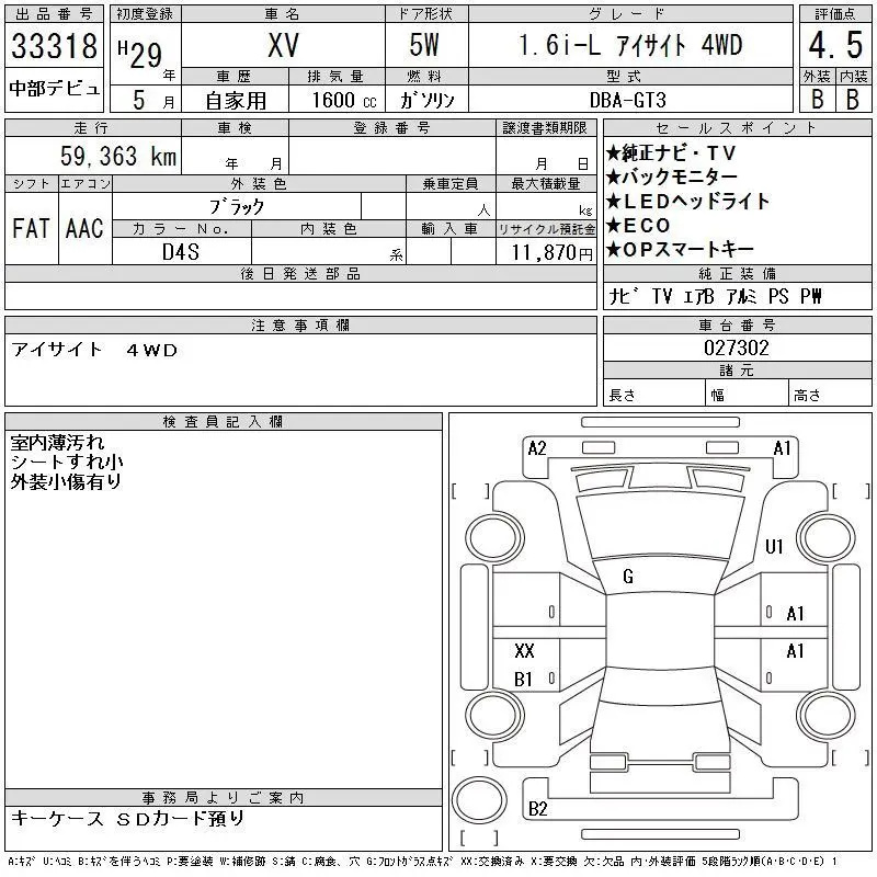 Аукционный лист