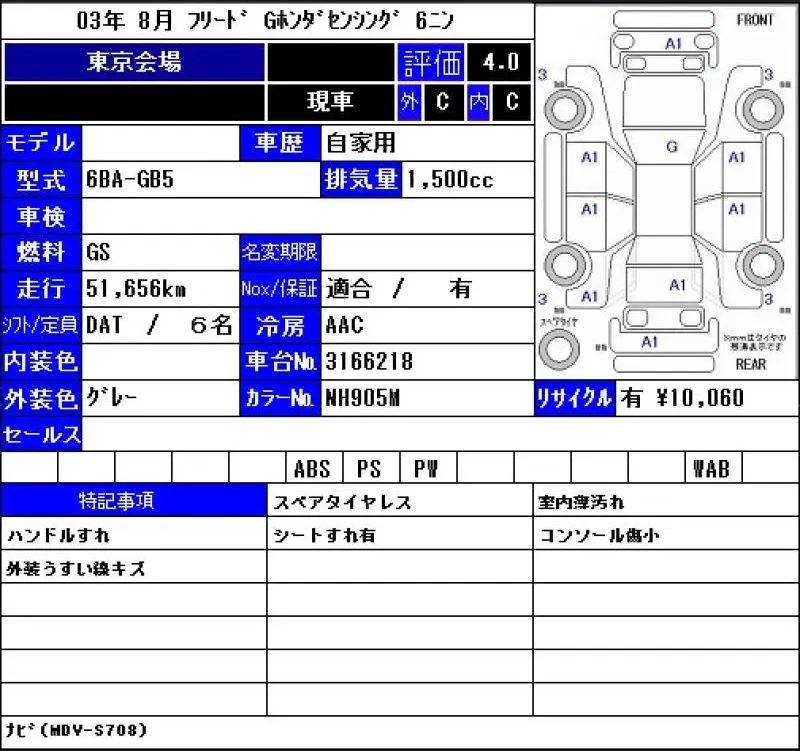 Аукционный лист