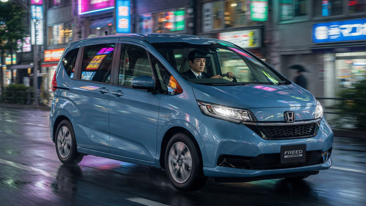 Honda Freed второе поколение, компактный 6-7 местный минивэн с системой трансформации салона Magic Seat, 2019-2024