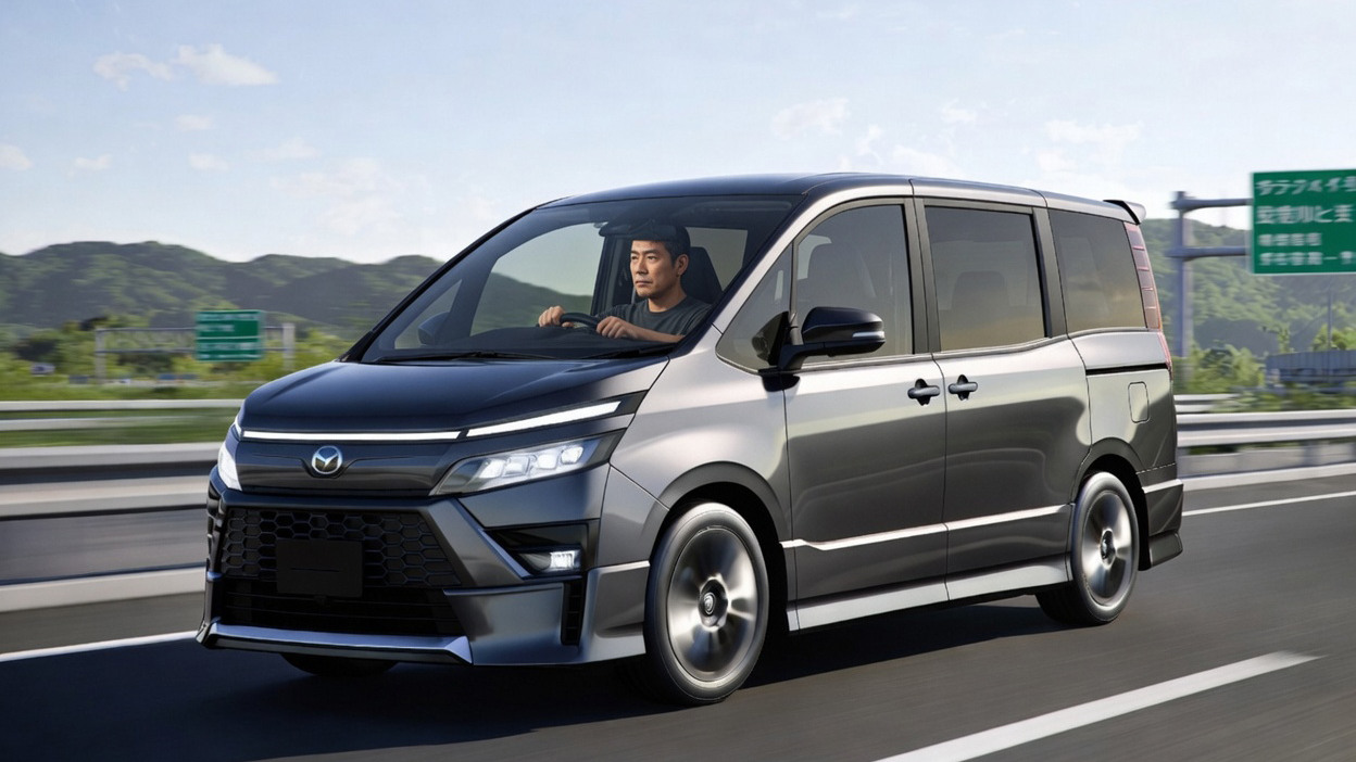 Toyota Voxy R90 минивэн M-класса, практичный и технологичный вариант для семейных поездок, с 2022 года