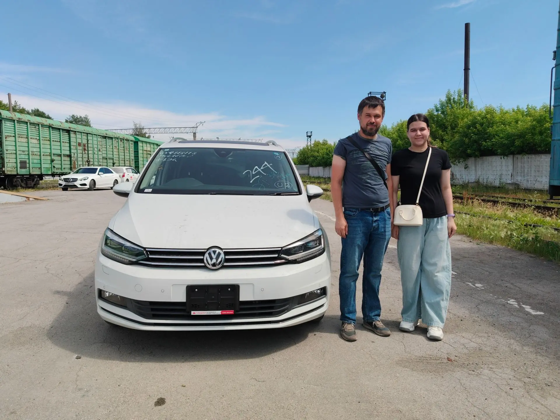 VOLKSWAGEN TOURAN 2018 год, пробег 32 тыс. км для Сергея