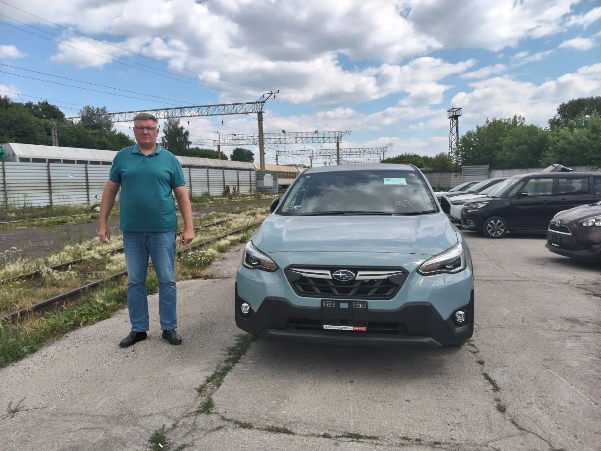 SUBARU XV 2021 год, пробег 4 тыс. км для Александра