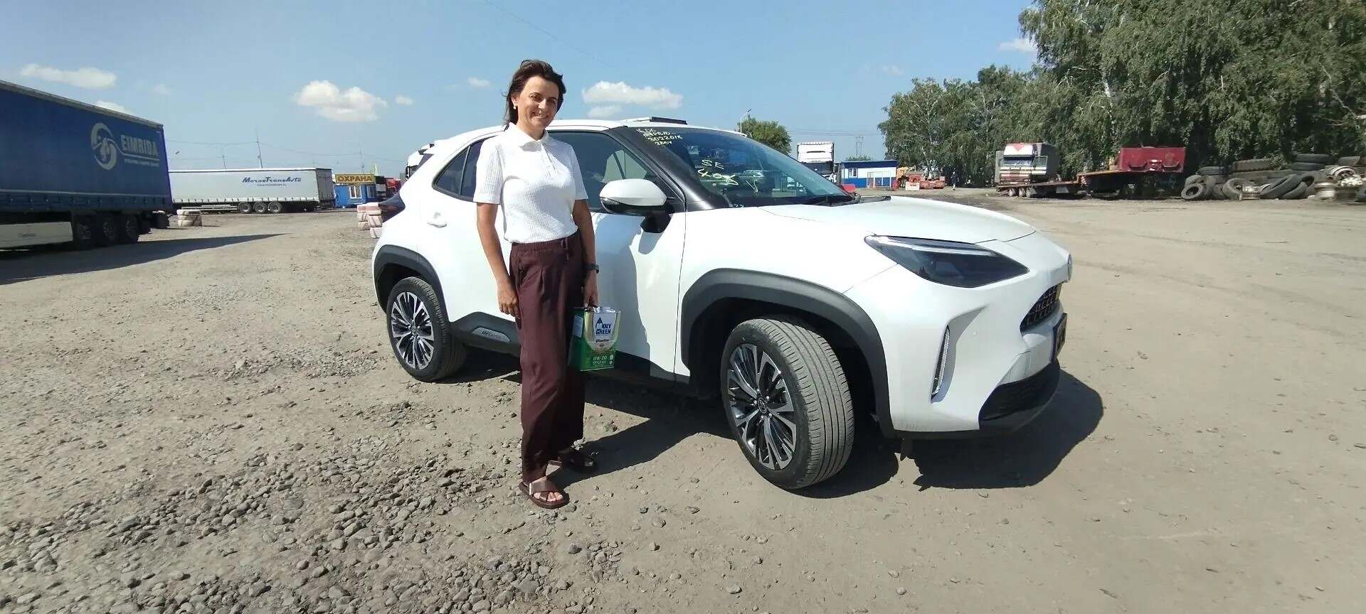 TOYOTA YARIS CROSS 2022 год, пробег 20 тыс. км для Елены