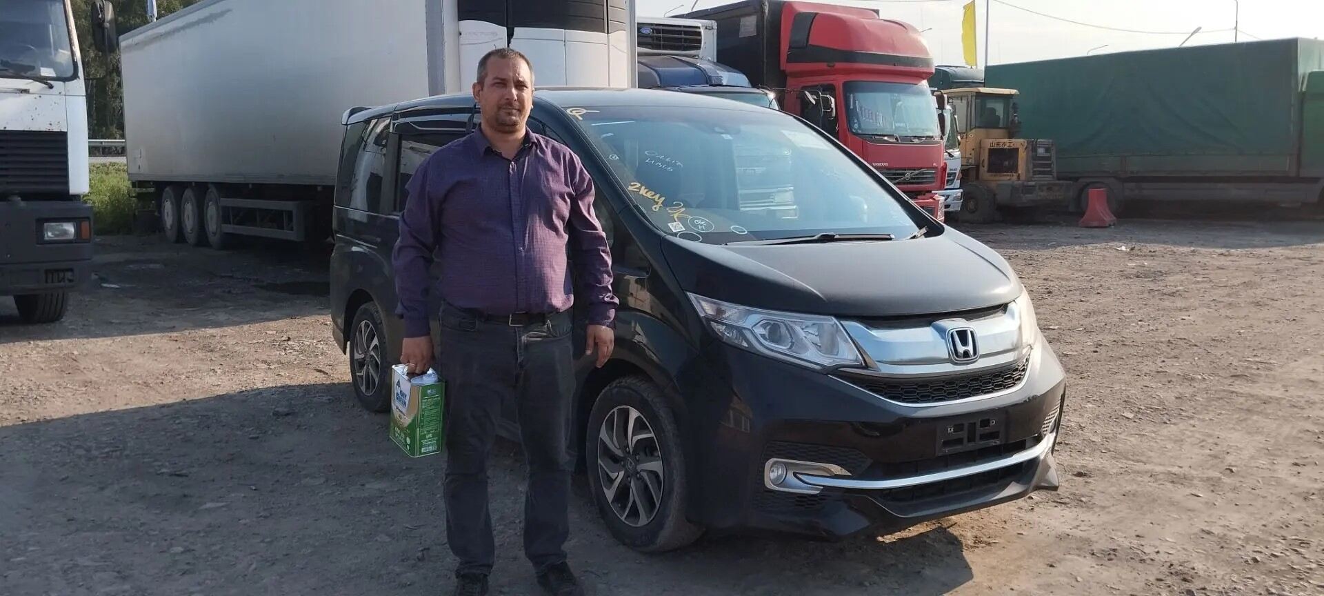 HONDA STEP WAGON 2017 год, пробег 98 тыс. км для Константина