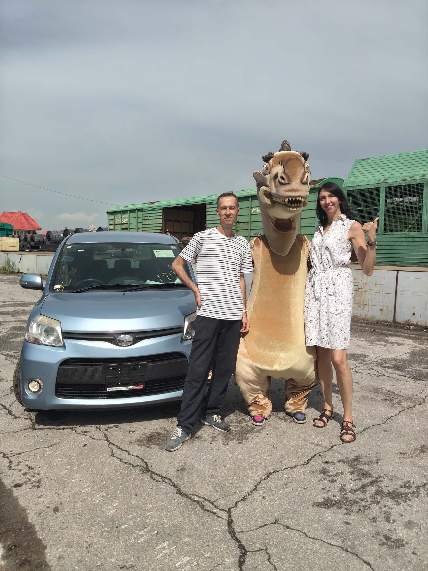 TOYOTA SIENTA 2014 год, пробег 98 тыс. км для Анны
