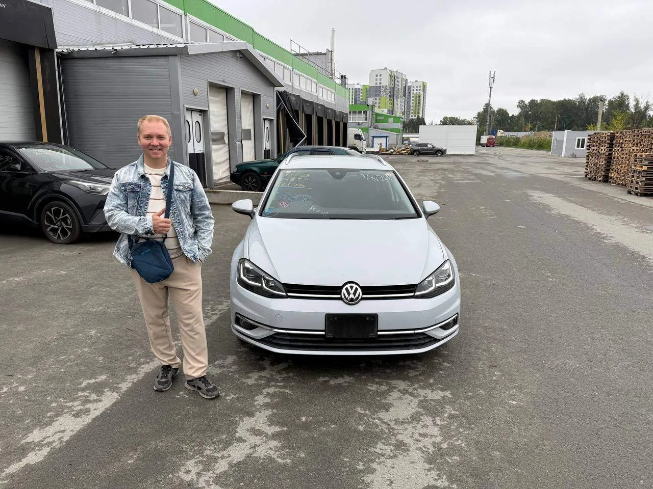 VOLKSWAGEN GOLF VARIANT TSI COMFORT LINE 2018 год, пробег 91 тыс. км для Сергея