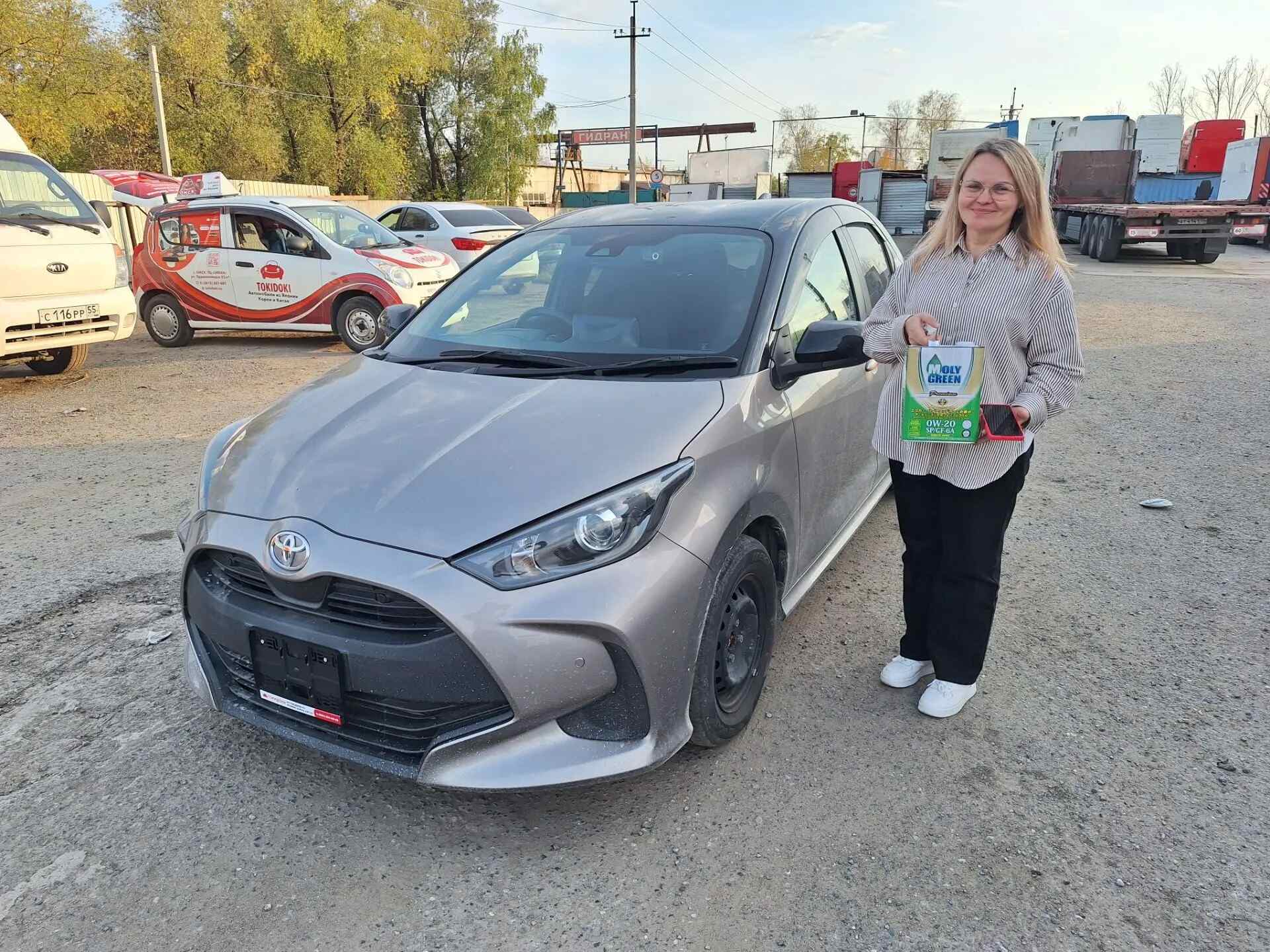 TOYOTA YARIS 2022 год, пробег 18 тыс. км для Оксаны