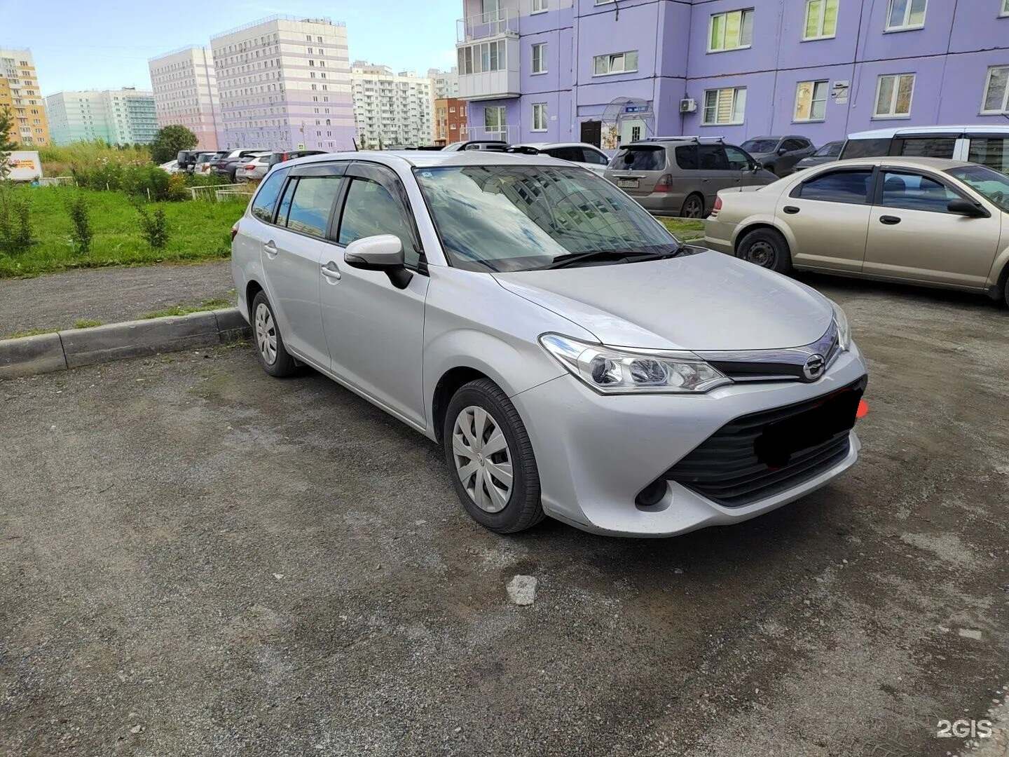 TOYOTA COROLLA FIELDER 2016 год, пробег 63 тыс. км для Артема
