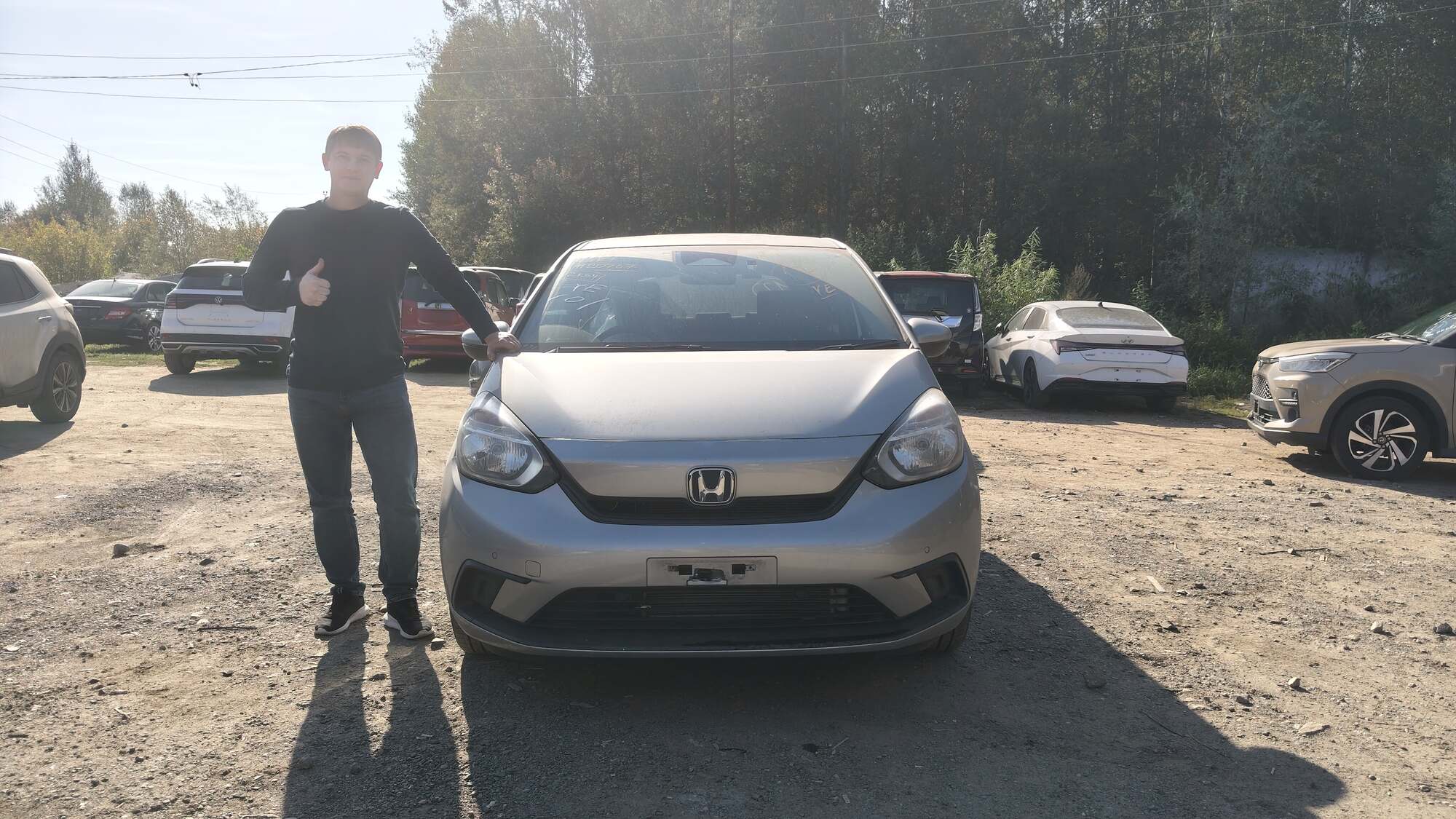 HONDA FIT 2022 год, пробег 53 тыс. км для Артема