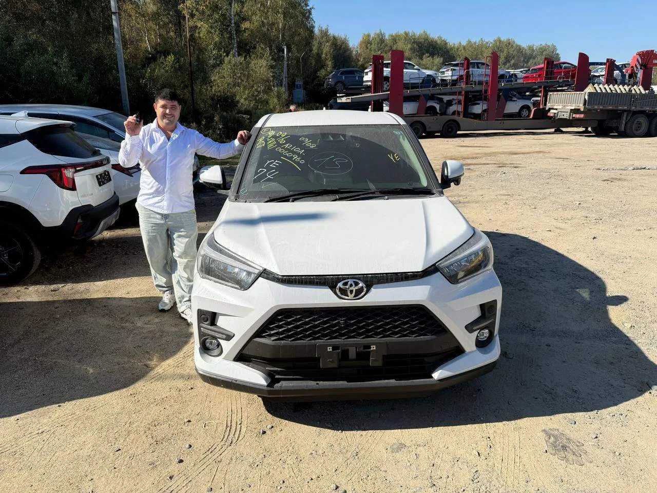 TOYOTA RAIZE 2022 год, пробег 38 тыс. км для Якова
