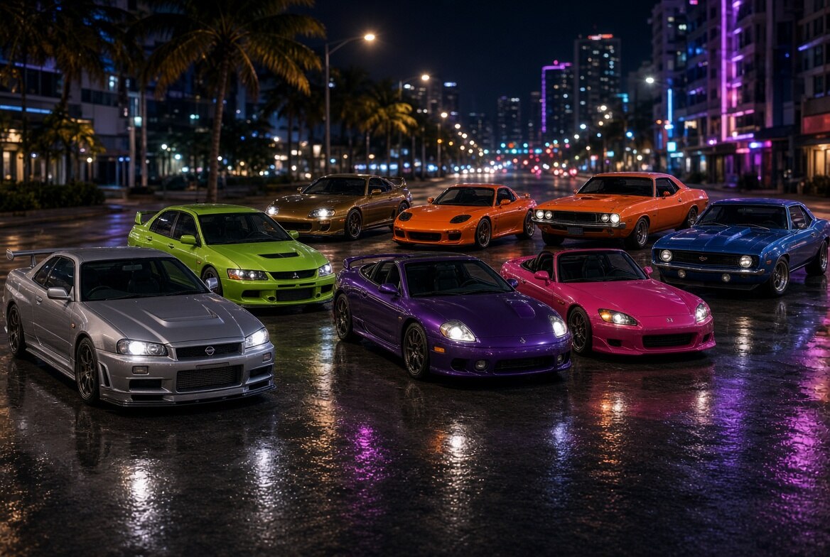 Машины «Двойного форсажа»: Nissan Skyline Брайана, японцы и масл-кары